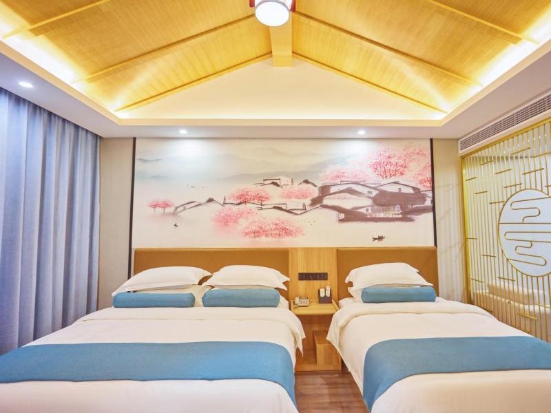 Greentree Inn Huangshan Tangkou Beauty Spot South Gate Transfer Center Business Hotel Exterior photo